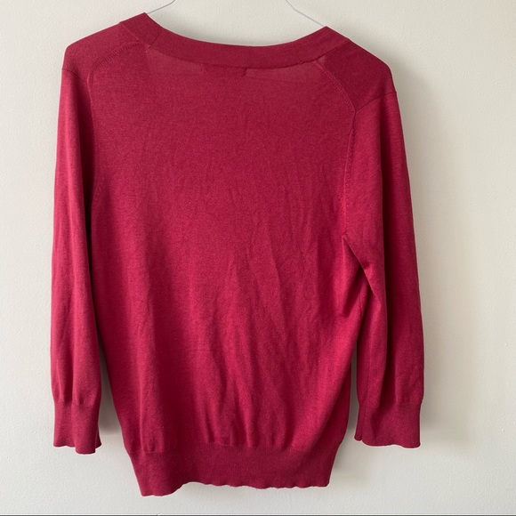 BANANA REPUBLIC Cranberry Cardigan - Picture 2 of 4